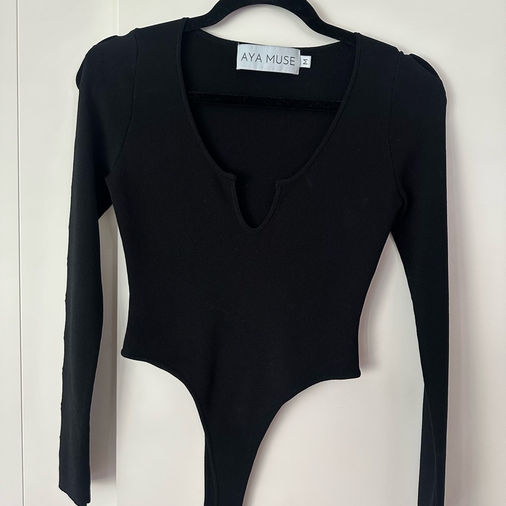 Aya Muse Black Women's Top
